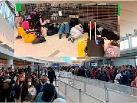 Retrasos y falta de personal de JetBlue deja varados a cientos de dominicanos en aeropuertos de NY y NJ