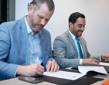 La C&aacute;mara de Comercio Dom&iacute;nico-Alemana firma acuerdo con Bandex en Berl&iacute;n