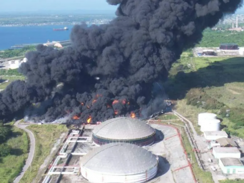 Situaci&oacute;n del incendio de Cuba mejora pero a&uacute;n es compleja