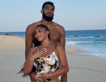 Jordyn Woods, examiga de Kylie Jenner, sale con el basquetbolista dominicano Karl-Anthony Towns