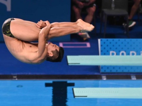 El dominicano Ruvalcaba logra el &uacute;ltimo billete para las semifinales de trampol&iacute;n 3 metros
