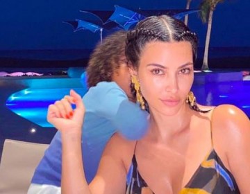 Celebridad Kim Kardashian est&aacute; en Rep&uacute;blica Dominicana con su familia