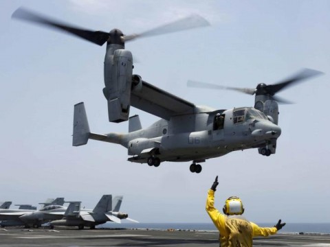 Legisladores de Massachusetts piden al Pent&aacute;gono inmovilizar de nuevo el Osprey