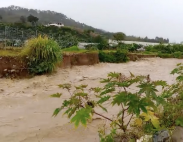 Lluvias desbordan r&iacute;os en la regi&oacute;n Norte