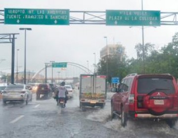 Pronostican sistema frontal generar&aacute; lluvias sobre Rep&uacute;blica Dominicana hasta el viernes