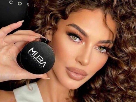 Mariana Downing es seleccionada como rostro de Muba Cosmetics