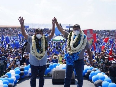 Oficial: Con el 100% de los votos computados el MAS gana con 54% las elecciones, presidenciales,congresuales y municipales de Bolivia