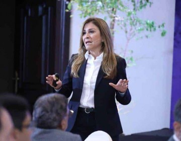 Carolina Mej&iacute;a destaca avance de los trabajos de la Par&iacute;s y el Malec&oacute;n