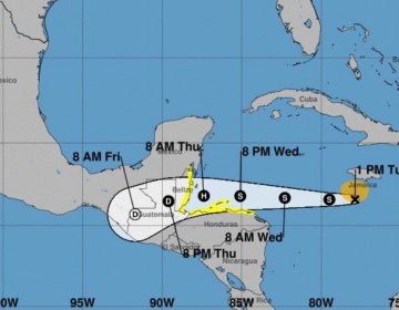 Se forma NANA la nueva tormenta que no representa peligro para RD