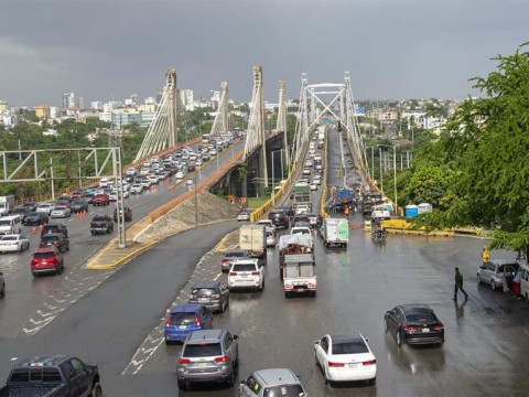 Cerrar&aacute;n el puente Duarte en horas de la noche durante este fin de semana
