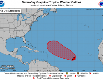 Este lunes seguir&aacute;n las lluvias; mantienen alerta y vigilan onda tropical con potencial de cicl&oacute;n