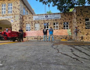 Cesfront apresa a dos hombres e incauta 135,000 unidades de cigarrillos en Dajab&oacute;n