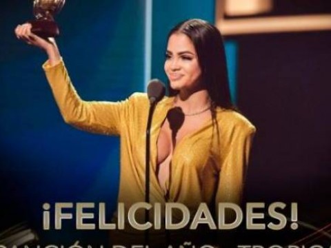 #OrgulloDominicano Natti Natasha gana dos Premio Lo Nuestro