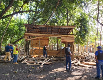 Proedemaren encabeza operativo de recuperaci&oacute;n de &aacute;rea del Parque Ecol&oacute;gico Brisas del Yuna