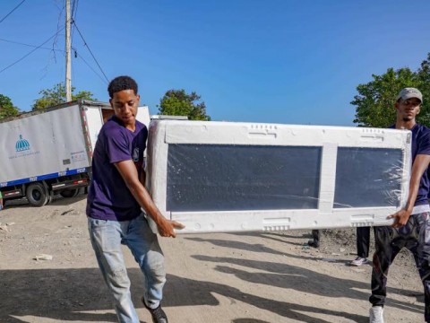 Plan Social equipa viviendas a familias afectadas por lluvias en Azua