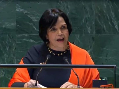 Minou Tav&aacute;rez Mirabal habla en la ONU sobre la violencia contra la mujer en Rep&uacute;blica Dominicana