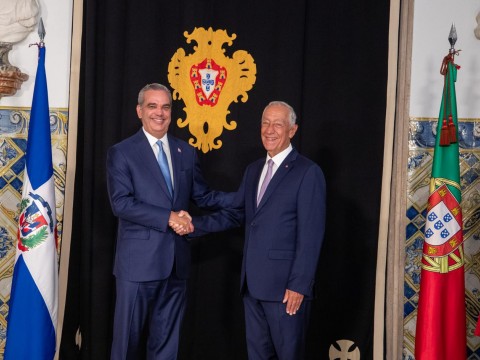 Presidente de Portugal define a Luis Abinader como un gran l&iacute;der en la regi&oacute;n de Centro Am&eacute;rica y el Caribe