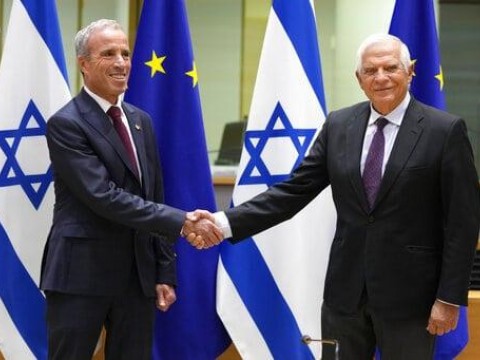 Israel y UE buscan soluci&oacute;n del conflicto israel&iacute;-palestino