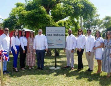 Inauguran remodelaci&oacute;n del Club P&uacute;blico Juan Rodr&iacute;guez en La Vega