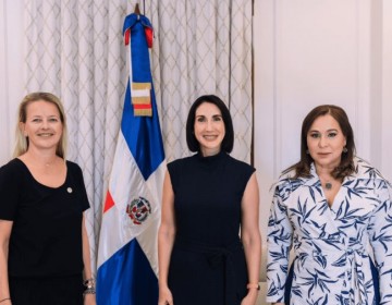 Raquel Arbaje se reune con la princesa Mabel de Orange-Nassau