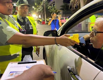 Reportan 208 positivos en pruebas de alcoholimetr&iacute;a