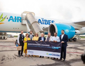 Saman&aacute; suma vuelos directos desde Francia con Air Cara&iuml;bes