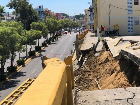 El derrumbe en Las Carreras de Santiago: un incidente que se ve&iacute;a venir