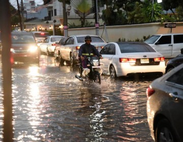 En Santo Domingo Norte y en Distrito Nacional tambi&eacute;n sufrieron estragos de las lluvias