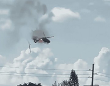 Muere hombre en ca&iacute;da de helic&oacute;ptero en sur de Florida