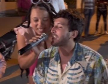 Sebasti&aacute;n Yatra disfruta del asueto de Semana Santa junto a Aitana en R&iacute;o San Juan