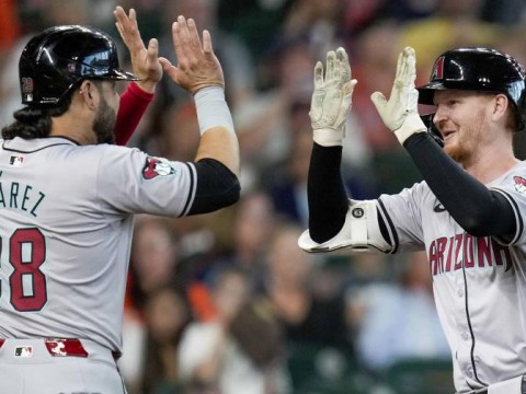 Smith jonronea en sus primeros tres turnos y produce 8 en triunfo de Diamondbacks 12-6 sobre Astros