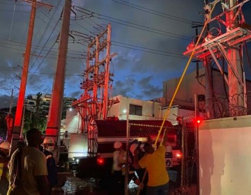 Incendio en subestaci&oacute;n el&eacute;ctrica de Edeeste deja sin energ&iacute;a sectores de Santo Domingo y Haina