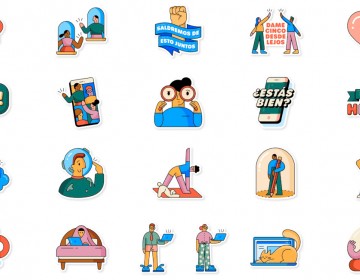 Stickers animados y QR para a&ntilde;adir contactos, entre las novedades de WhatsApp