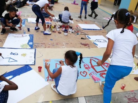 M&aacute;s de 250 ni&ntilde;os y ni&ntilde;as participaron en los talleres de arte que realiz&oacute; FUNANART