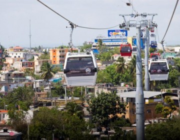 Telef&eacute;rico de Santo Domingo reanuda servicios tras el paso de Isa&iacute;as 