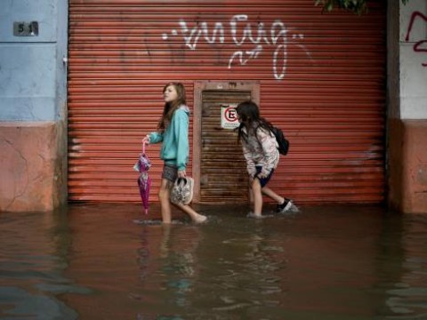 Un muerto durante la tormenta el&eacute;ctrica que inund&oacute; Buenos Aires