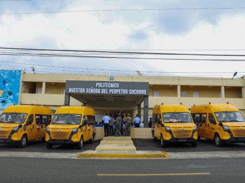 TRAE agrega seis nuevos autobuses a su flotilla  en el Distrito Nacional y Santo Domingo Este de cara al nuevo a&ntilde;o escolar