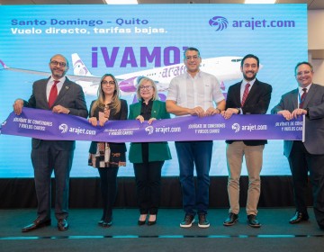 Arajet inaugura rutas a Ecuador y sobrepasa los 67 mil tickets vendidos 