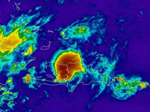 Vaguada generar&aacute; lluvias este mi&eacute;rcoles y jueves sobre varias provincias