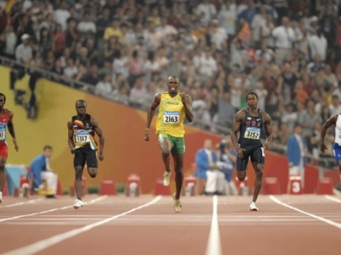 Usain Bolt remat&oacute; el triplete dorado en los Mundiales en Pek&iacute;n