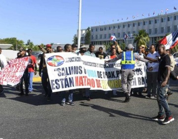Polic&iacute;as que participaron en la guerra de Irak reclaman el pago de sus vi&aacute;ticos