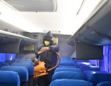Gobierno busca garantizar un protocolo contra el coronavirus en el transporte p&uacute;blico