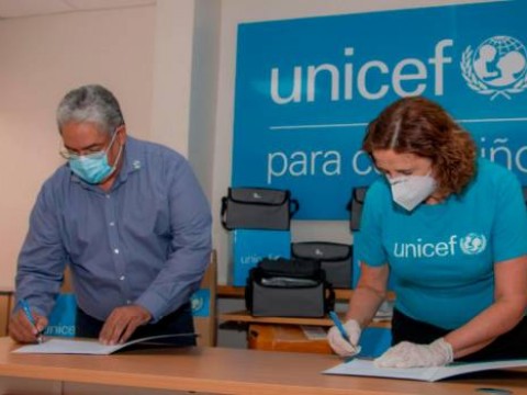 Unicef entrega 12 ventiladores no invasivos y 420 circuitos de ventilaci&oacute;n para pacientes de coronavirus