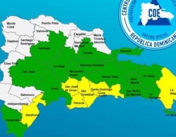 20 Provincias en alerta por lluvias  