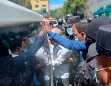 &iexcl;Ahora! Leonardo Fa&ntilde;a es trasladado a la c&aacute;rcel de Najayo 