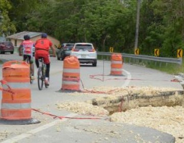 A menos de un a&ntilde;o de inaugurada, carretera tur&iacute;stica Gregorio Luper&oacute;n tiene nuevos derrumbes