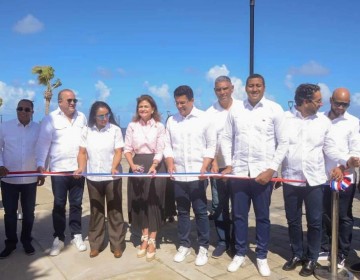 Gobierno inaugura malec&oacute;n de Cabrera y otras obras en Mar&iacute;a Trinidad S&aacute;nchez
