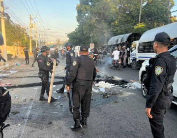 Se registran disturbios durante huelga por 48 horas en Licey