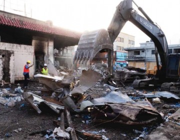 Autoridades eval&uacute;an la calidad del aire tras la explosi&oacute;n de San Crist&oacute;bal