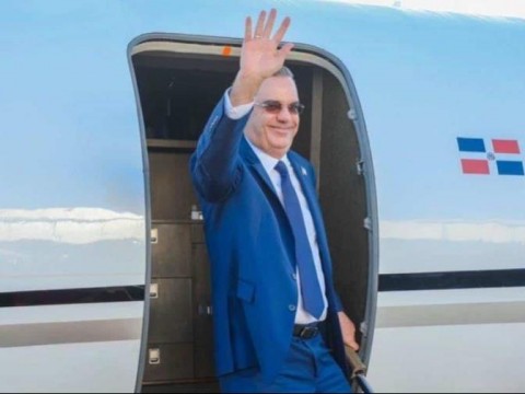 Abinader parti&oacute; a Nueva York para tratar en Asamblea General de la ONU crisis de Hait&iacute;